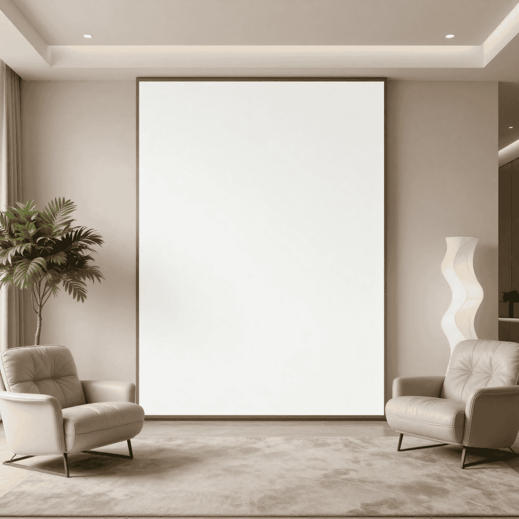 Interior design studio workspace